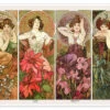 The Precious Stones Alfons Mucha Plakat 30 X 20 Cm Billedramme -POSTERLOUNGE Salg 511468 poster l