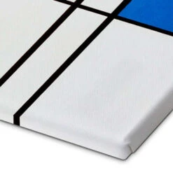 Composition With Blue Piet Mondrian Lærredsbillede 30 X 30 Cm Billedramme 8 Composition With Blue Piet Mondrian Lærredsbillede 30 X 30 Cm Billedramme -POSTERLOUNGE Salg 511717 canvas empCorner l