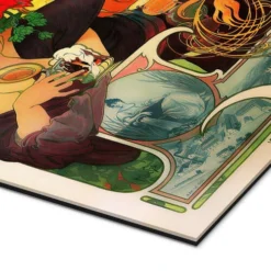 Bières De La Meuse I Alfons Mucha Galleritryk 20 X 30 Cm Billedramme -POSTERLOUNGE Salg 511812 gallery print empCorner l