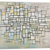 Composition No. II, 1913 Piet Mondrian Galleritryk 30 X 20 Cm Billedramme