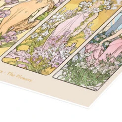 The Flowers Alfons Mucha Plakat 30 X 20 Cm Billedramme 8 The Flowers Alfons Mucha Plakat 30 X 20 Cm Billedramme -POSTERLOUNGE Salg 512259 poster empCorner l