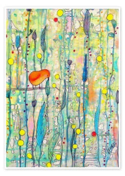 Grandir - At Vokse Sylvie Demers Plakat 30 X 40 Cm Billedramme