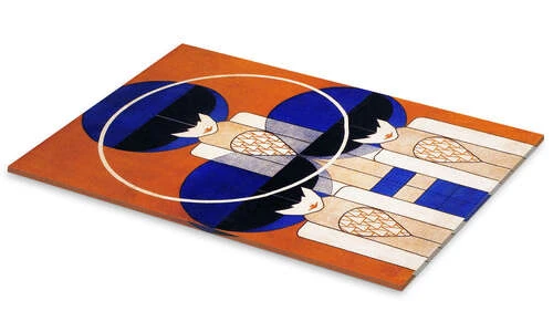 Ver Sacrum, 1902 (detalje) Koloman Moser Akrylbillede 20 X 30 Cm Billedramme 4 Ver Sacrum, 1902 (detalje) Koloman Moser Akrylbillede 20 X 30 Cm Billedramme - Billede 2