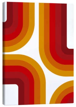 Retro Bow Mandy Reinmuth Lærredsbillede 20 X 30 Cm Billedramme