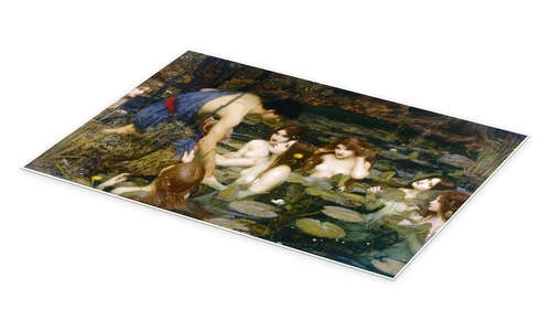 Hylas And The Nymphs John William Waterhouse Plakat 30 X 20 Cm Billedramme 4 Hylas And The Nymphs John William Waterhouse Plakat 30 X 20 Cm Billedramme - Billede 2