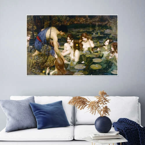 Hylas And The Nymphs John William Waterhouse Plakat 30 X 20 Cm Billedramme 6 Hylas And The Nymphs John William Waterhouse Plakat 30 X 20 Cm Billedramme - Billede 4