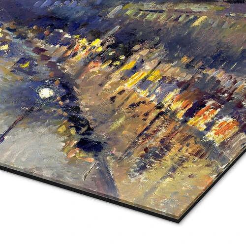 Boulevard Montmartre Om Natten Camille Pissarro Galleritryk 30 X 20 Cm Billedramme 5 Boulevard Montmartre Om Natten Camille Pissarro Galleritryk 30 X 20 Cm Billedramme - Billede 3