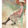 Dagmar Grill Carl Larsson Akrylbillede 20 X 30 Cm Billedramme