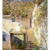 The Staircase Claude Monet Plakat 30 X 40 Cm Billedramme -POSTERLOUNGE Salg 527359 poster l