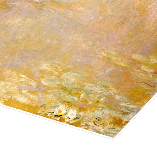 Water-Lily Pond IV Claude Monet Plakat 40 X 20 Cm Billedramme 5 Water-Lily Pond IV Claude Monet Plakat 40 X 20 Cm Billedramme - Billede 3