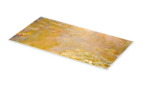 Water-Lily Pond IV Claude Monet Plakat 40 X 20 Cm Billedramme 4 Water-Lily Pond IV Claude Monet Plakat 40 X 20 Cm Billedramme - Billede 2
