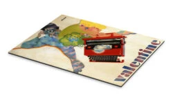 Olivetti Skrivemaskine "Valentine" Galleritryk 20 X 30 Cm Billedramme -POSTERLOUNGE Salg 528954 gallery print pds l