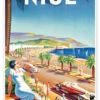 Nice, Ca. 1930 Eff D'Hey Plakat 20 X 30 Cm Billedramme -POSTERLOUNGE Salg 528969 poster l