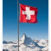 Matterhorn With Swiss Flag. Zermatt, Switzerland. Peter Wey Plakat 20 X 30 Cm Billedramme 1 Matterhorn With Swiss Flag. Zermatt, Switzerland. Peter Wey Plakat 20 X 30 Cm Billedramme -POSTERLOUNGE Salg 534068 poster l