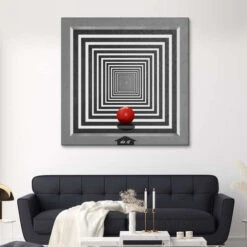 Do It Monika Jüngling Lærredsbillede 30 X 30 Cm Billedramme -POSTERLOUNGE Salg 537054 canvas room square l