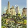 New York United Airlines Vintage Travel Collection Plakat 20 X 30 Cm Billedramme -POSTERLOUNGE Salg 538244 poster l