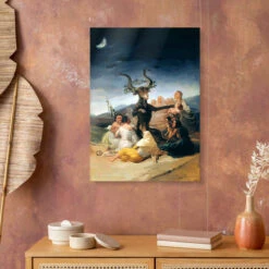 Witches' Sabbath Francisco José De Goya Galleritryk 20 X 30 Cm Billedramme -POSTERLOUNGE Salg 542092 gallery print room portrait format l