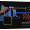 La Petite Raie Wassily Kandinsky Lærredsbillede 60 X 20 Cm Billedramme -POSTERLOUNGE Salg 559225 canvas l