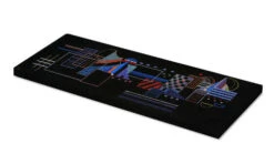 La Petite Raie Wassily Kandinsky Lærredsbillede 60 X 20 Cm Billedramme -POSTERLOUNGE Salg 559225 canvas pds l