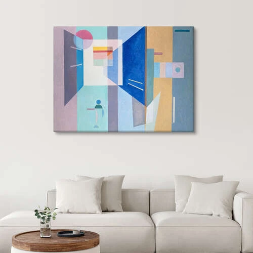 To The Right - To The Left Wassily Kandinsky Lærredsbillede 30 X 20 Cm Billedramme 6 To The Right - To The Left Wassily Kandinsky Lærredsbillede 30 X 20 Cm Billedramme - Billede 4