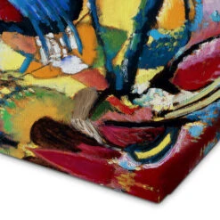 An Angel Of The Last Judgement Wassily Kandinsky Lærredsbillede 20 X 30 Cm Billedramme -POSTERLOUNGE Salg 559338 canvas empCorner l