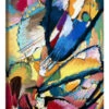 An Angel Of The Last Judgement Wassily Kandinsky Lærredsbillede 20 X 30 Cm Billedramme -POSTERLOUNGE Salg 559338 canvas l