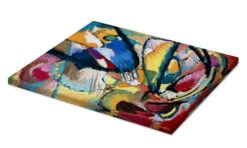 An Angel Of The Last Judgement Wassily Kandinsky Lærredsbillede 20 X 30 Cm Billedramme -POSTERLOUNGE Salg 559338 canvas pds l