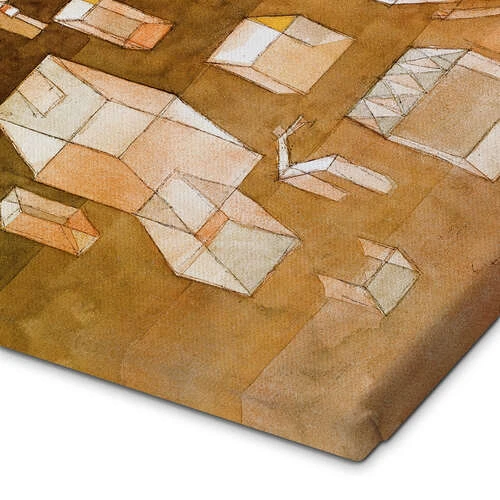 Nichtkomponiertes Im Raum. 1929, 124 Paul Klee Lærredsbillede 20 X 30 Cm Billedramme 5 Nichtkomponiertes Im Raum. 1929, 124 Paul Klee Lærredsbillede 20 X 30 Cm Billedramme - Billede 3