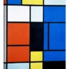 Tableau No. 1 Piet Mondrian Lærredsbillede 20 X 30 Cm Billedramme -POSTERLOUNGE Salg 559366 canvas l