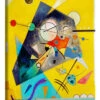 Silent Harmony Wassily Kandinsky Lærredsbillede 20 X 30 Cm Billedramme -POSTERLOUNGE Salg 559385 canvas l