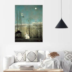 Karnevalsaften Henri Rousseau Plakat 30 X 40 Cm Billedramme -POSTERLOUNGE Salg 559875 poster room living room l
