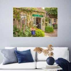 Typical English Tea Room In Wiltshire (England) Christian Müringer Plakat 30 X 20 Cm Billedramme -POSTERLOUNGE Salg 570124 poster room landscape format l