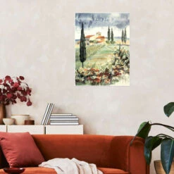 Toscana I Franz Heigl Plakat 30 X 40 Cm Billedramme -POSTERLOUNGE Salg 579351 poster room landscapes l