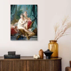 The Beauty Of Venus François Boucher Akrylbillede 20 X 30 Cm Billedramme -POSTERLOUNGE Salg 579795 acrylic glass room petrol blue l