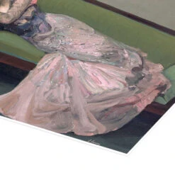 The Green Sofa Sir John Lavery Plakat 30 X 20 Cm Billedramme -POSTERLOUNGE Salg 580314 poster empCorner l