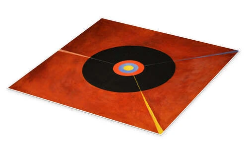 Svanen, Nr. 18 Hilma Af Klint Plakat 30 X 30 Cm Billedramme 4 Svanen, Nr. 18 Hilma Af Klint Plakat 30 X 30 Cm Billedramme - Billede 2