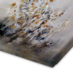 Flower Meadow On Grey Christin Lamade Lærredsbillede 30 X 20 Cm Billedramme -POSTERLOUNGE Salg 582639 canvas empCorner l