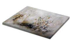 Flower Meadow On Grey Christin Lamade Lærredsbillede 30 X 20 Cm Billedramme -POSTERLOUNGE Salg 582639 canvas pds l