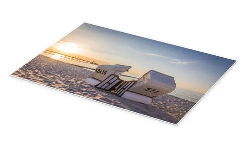 Strandkurve Ved Østersøen Christian Müringer Plakat 30 X 20 Cm Billedramme 4 Strandkurve Ved Østersøen Christian Müringer Plakat 30 X 20 Cm Billedramme - Billede 2