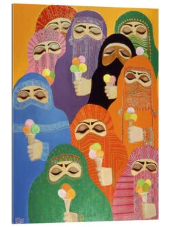 The Impossible Dream, 1988 Laila Shawa Galleritryk 20 X 30 Cm Billedramme