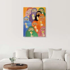 The Impossible Dream, 1988 Laila Shawa Galleritryk 20 X 30 Cm Billedramme -POSTERLOUNGE Salg 588039 gallery print room colourful l