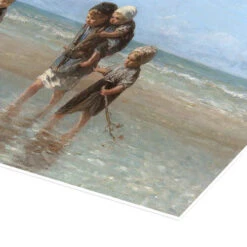 Children Of The Sea Jozef Israels Plakat 40 X 20 Cm Billedramme -POSTERLOUNGE Salg 589746 poster empCorner l