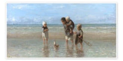 Children Of The Sea Jozef Israels Plakat 40 X 20 Cm Billedramme