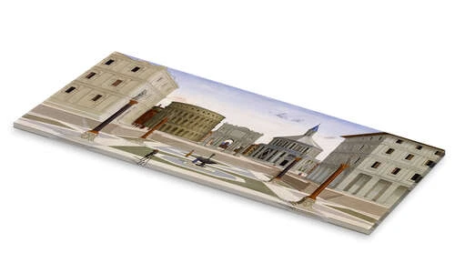 The Ideal City Fra Carnevale Akrylbillede 60 X 20 Cm Billedramme 4 The Ideal City Fra Carnevale Akrylbillede 60 X 20 Cm Billedramme - Billede 2