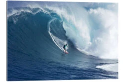 Giant Wave Off Maui Ron Dahlquist Galleritryk 30 X 20 Cm Billedramme