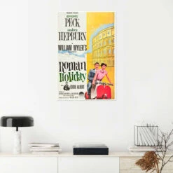 Roman Holiday (Prinsessen Holder Fridag) Plakat 20 X 30 Cm Billedramme -POSTERLOUNGE Salg 600085 poster room movies l