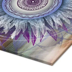 Crown Chakra Brenda Erickson Akrylbillede 30 X 30 Cm Billedramme -POSTERLOUNGE Salg 605144 acrylic glass empCorner l