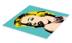 Marilyn Monroe I Mark Ashkenazi Plakat 30 X 30 Cm Billedramme -POSTERLOUNGE Salg 606058 poster pds l