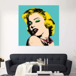 Marilyn Monroe I Mark Ashkenazi Plakat 30 X 30 Cm Billedramme -POSTERLOUNGE Salg 606058 poster room square l