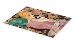 Lili Med Fjervifte Gerda Wegener Plakat 30 X 40 Cm Billedramme -POSTERLOUNGE Salg 606922 poster pds l